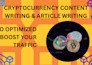 write SEO crypto, blockchain, nft, fintech, whitepaper, guest post content